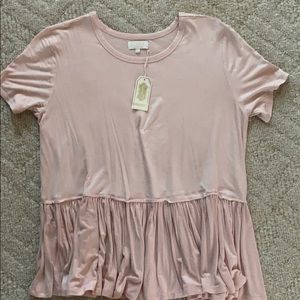 NWT Mudpie short sleeve top